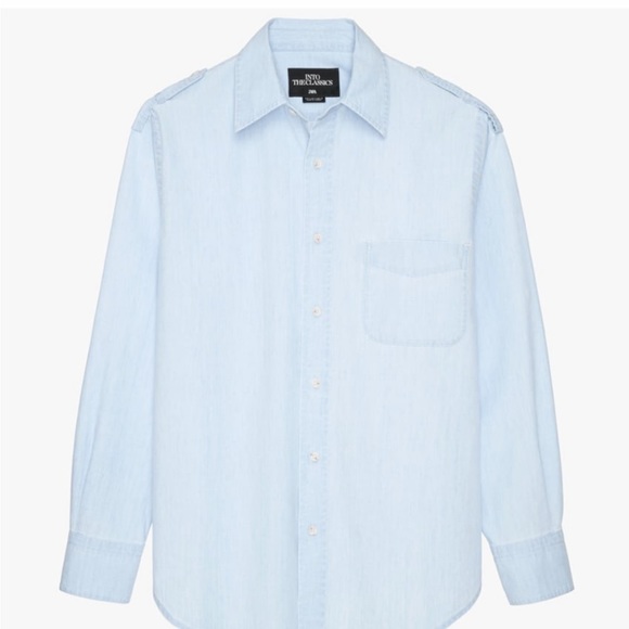 Zara Oversized Denim Shirt Limited Edition - Picture 6 of 8